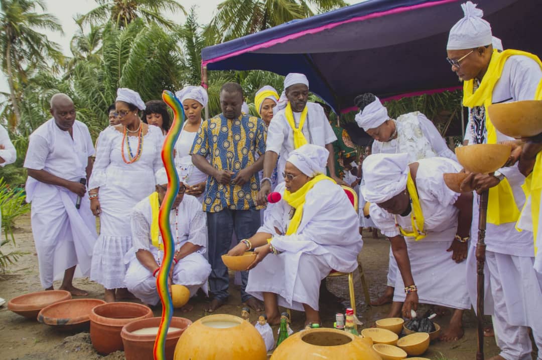 Retour en images sur la Cérémonie de Libation universelle au Togo – Djibon 2022